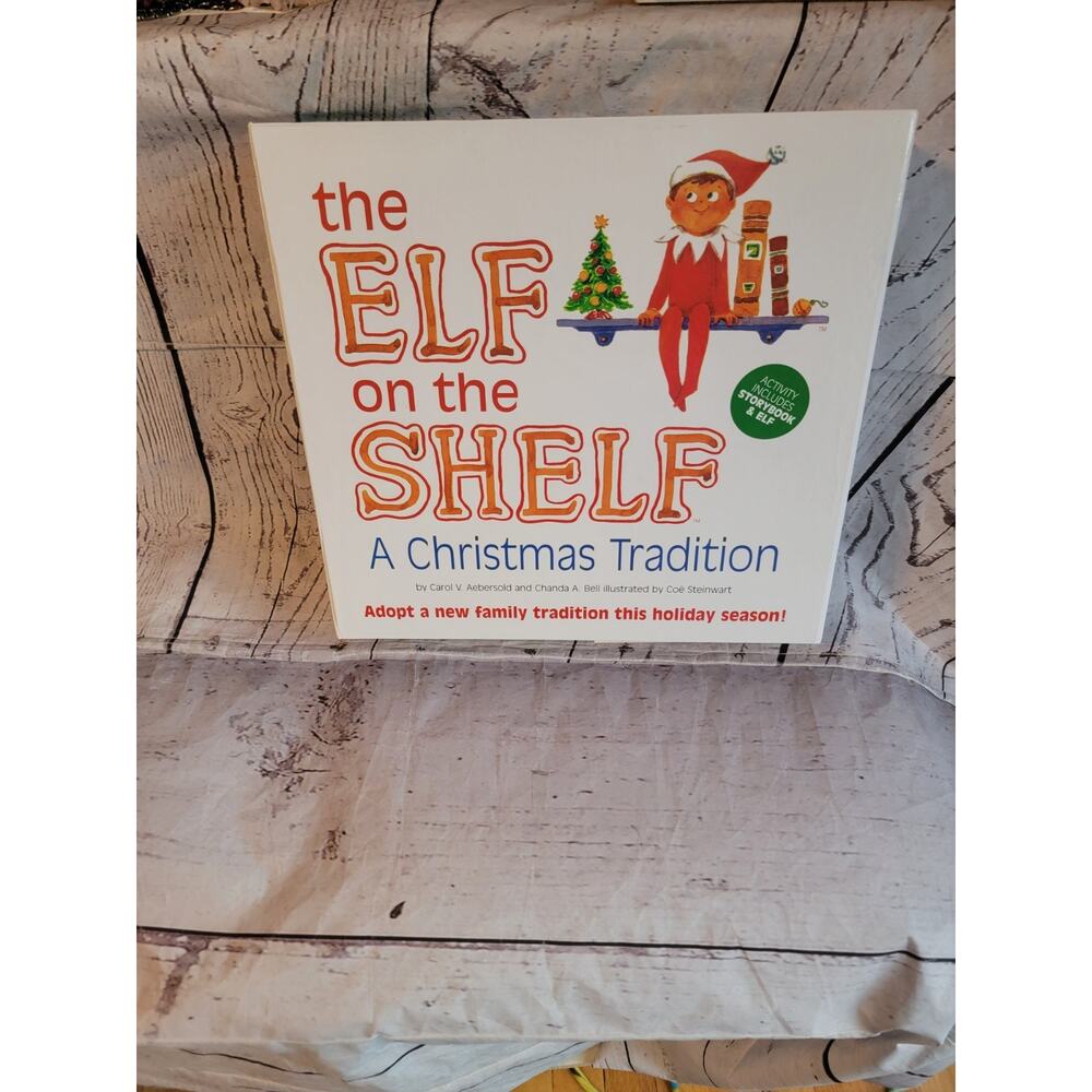Elf on The Shelf A Christmas Tradition Set Book And Elf